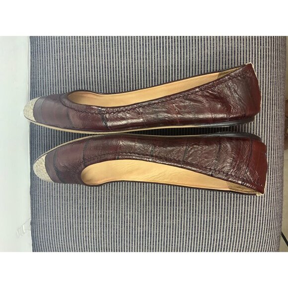 Reed Krakoff womens shoes snakeskin flat slip on ballet size 7 - Picture 6 of 7